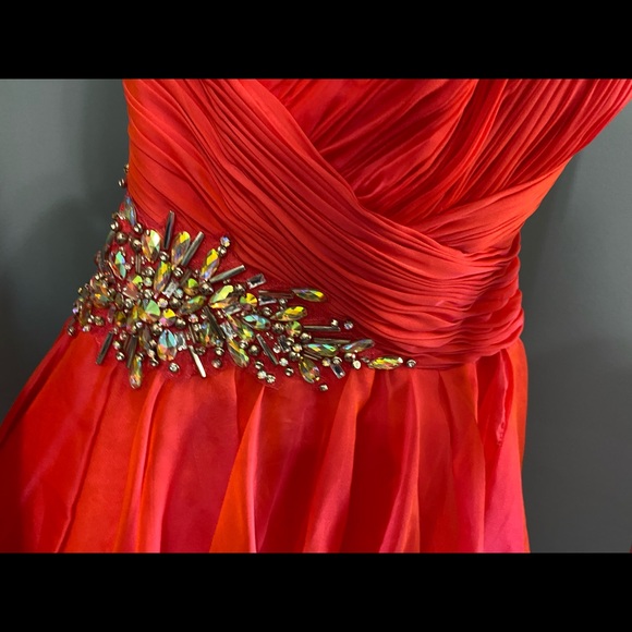 Fabu Luxe Couture Gorgeous Prom Dress! Open back dress! - Picture 5 of 10